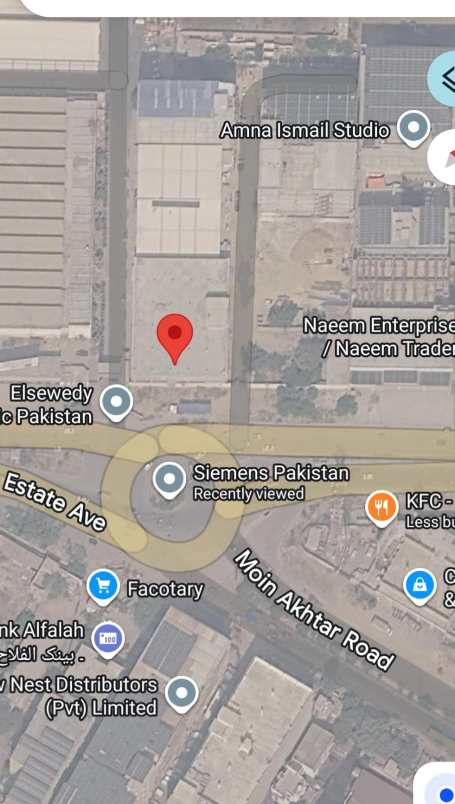 Main Road Facing Commercial Building For Sale–SITE