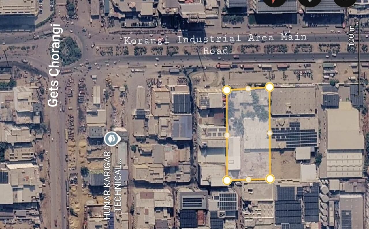 Main Road Facing Industrial Plot For Sale- Korangi Industrial Area